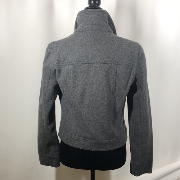 Express world brand jacket in gray push buttons - Picture 4 of 9